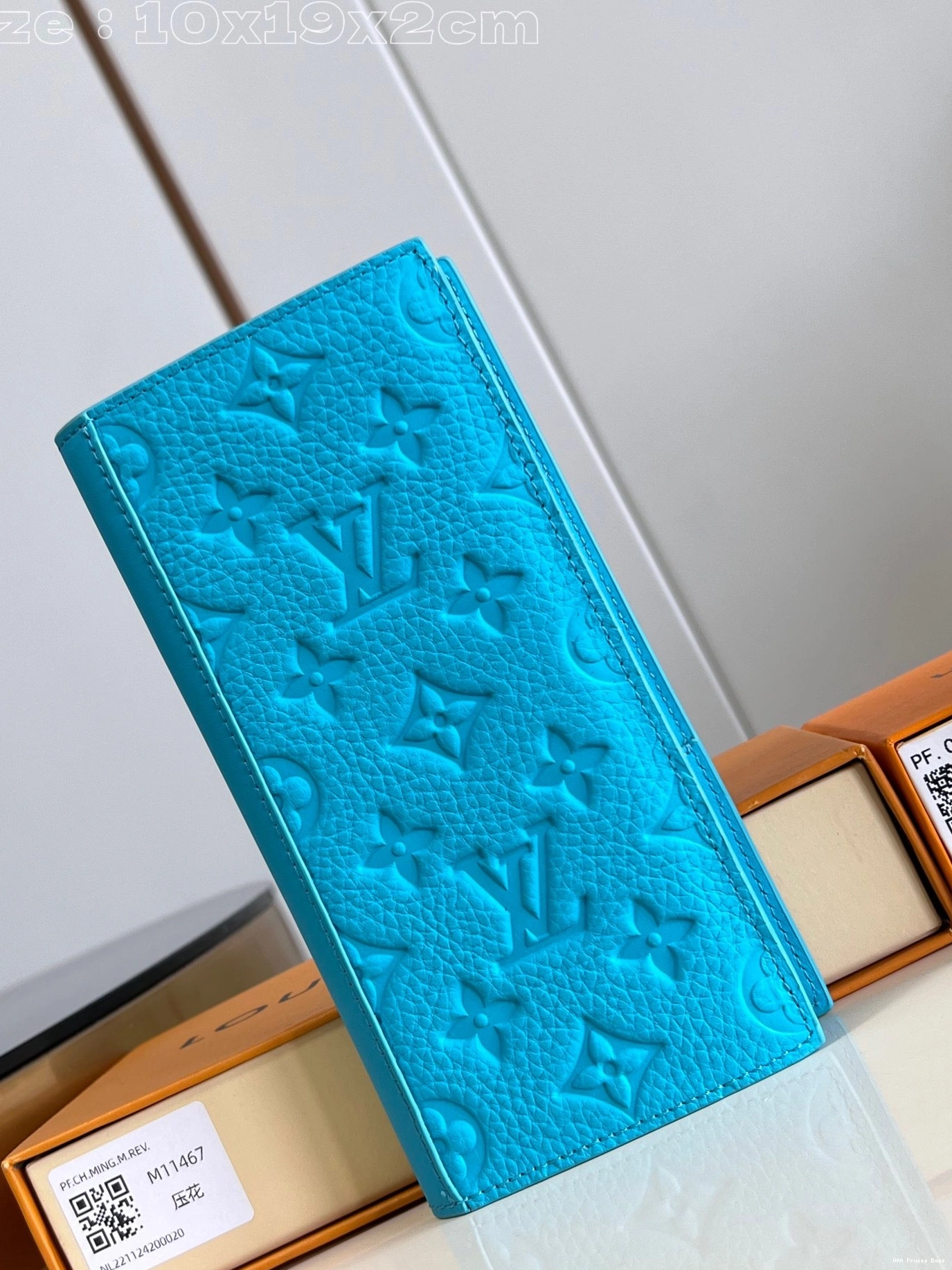 AAA Replica Ru VUITTON LOUIS WALLET-10*19*2cm BRAZZA 0818